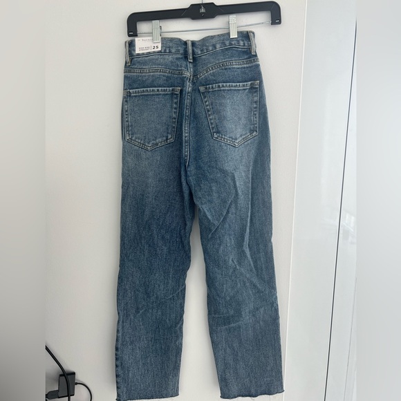 NWT 25 PacSun High Rise Straight Jeans - Distressed - Picture 5 of 9